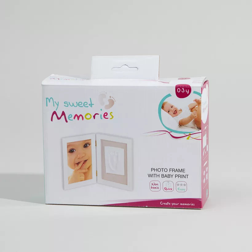 Baby Sweet Memories Single Photo Frame with Clay