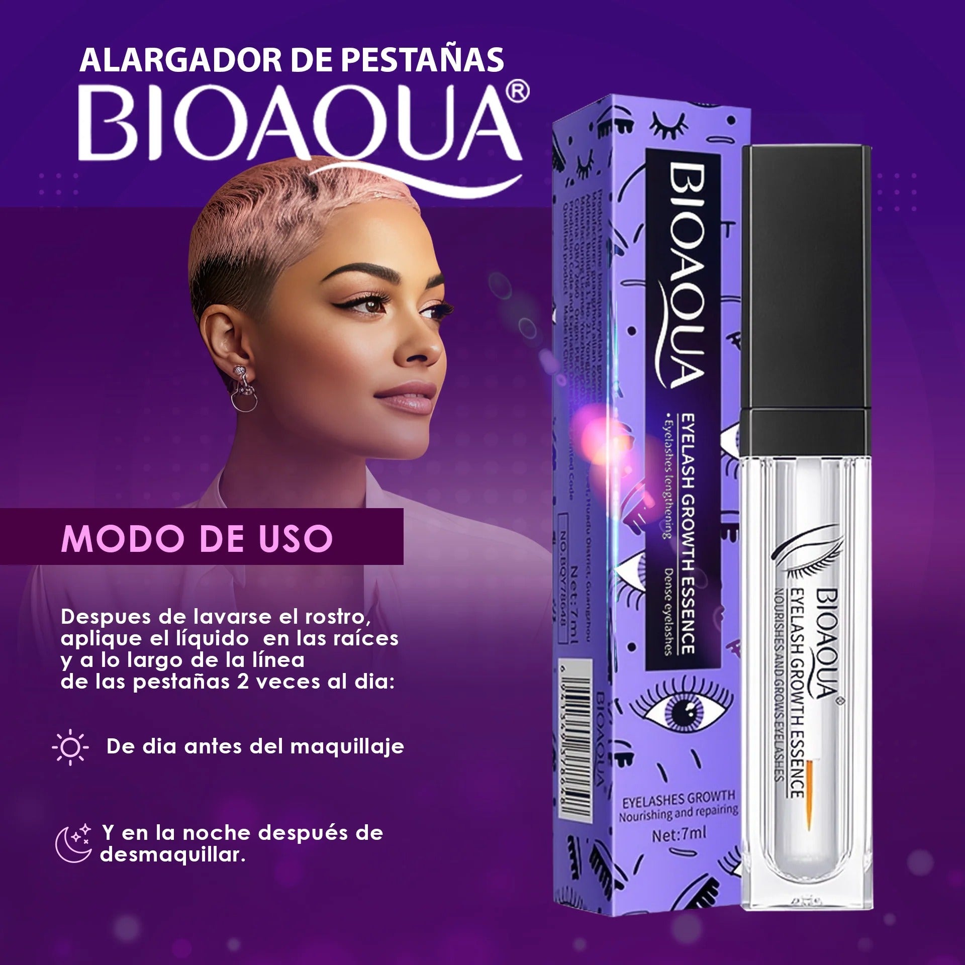 BIOAQUA™ -  Fast Eyelash Growth Serum