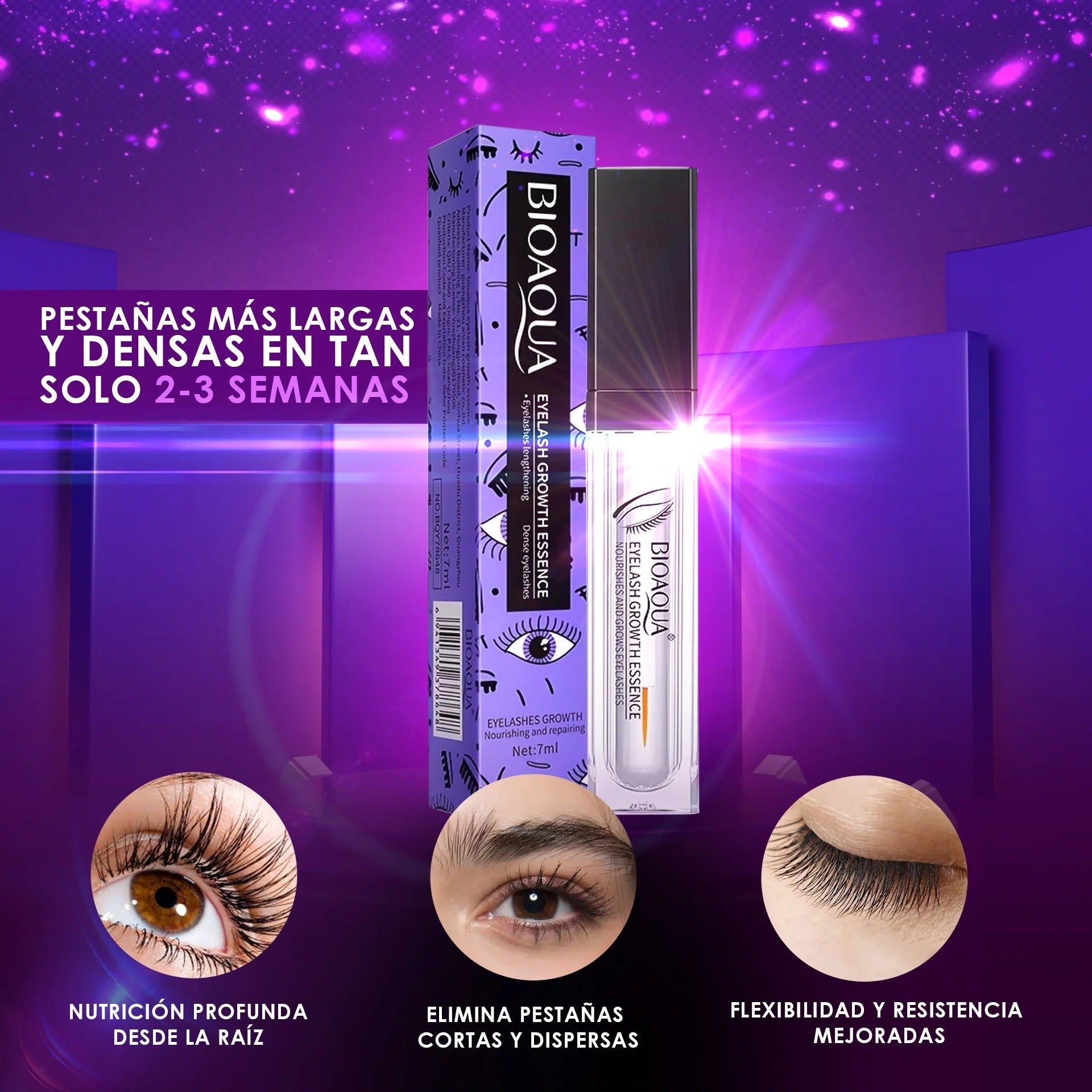 BIOAQUA™ -  Fast Eyelash Growth Serum