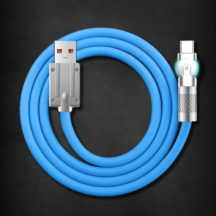 Rotating Fast Charge Cable