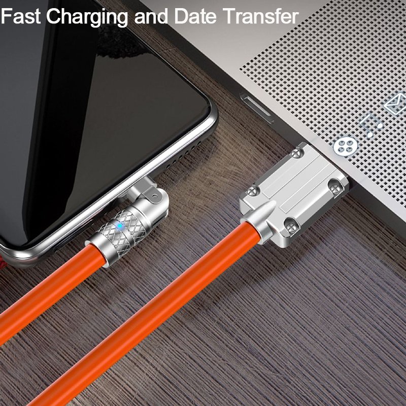 Rotating Fast Charge Cable