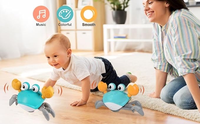 Kids Octopus Crawling Toy Baby Electronic Pets Musical Toys