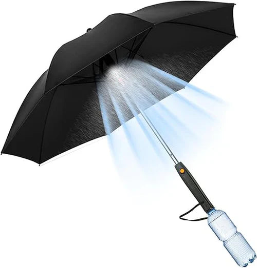 Uv Blocking Umbrella with Fan, 3 in 1 Umbrella with Fan and Mister