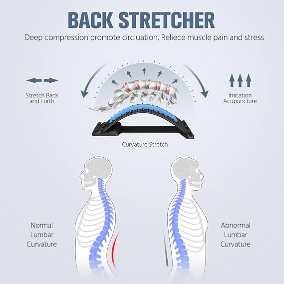 Relieve Back Pain & Improve Posture Back Stretcher