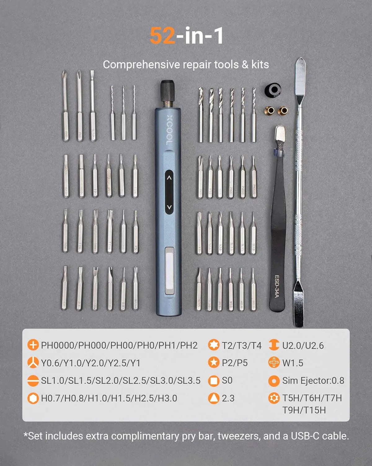 Electric Precision Screwdriver Set