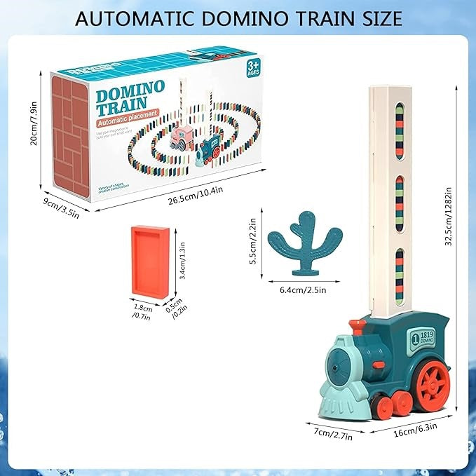 Kids Automatic Laying Domino Train