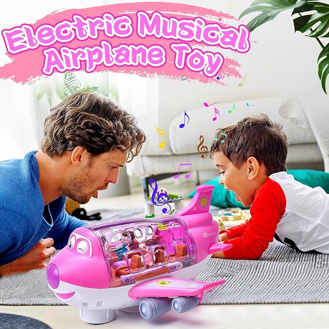 360° Rotating Electric Plane Airplane Toys For Kids