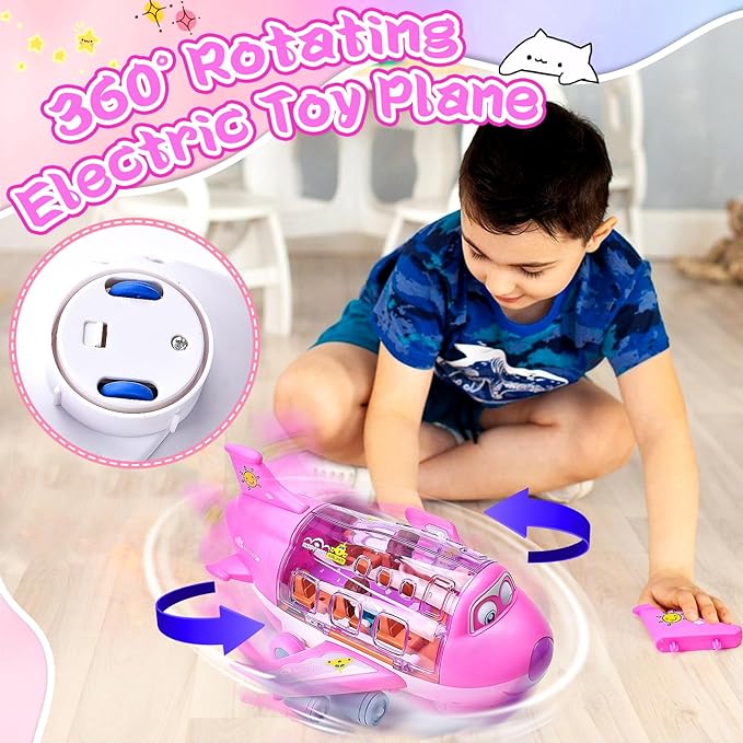 360° Rotating Electric Plane Airplane Toys For Kids