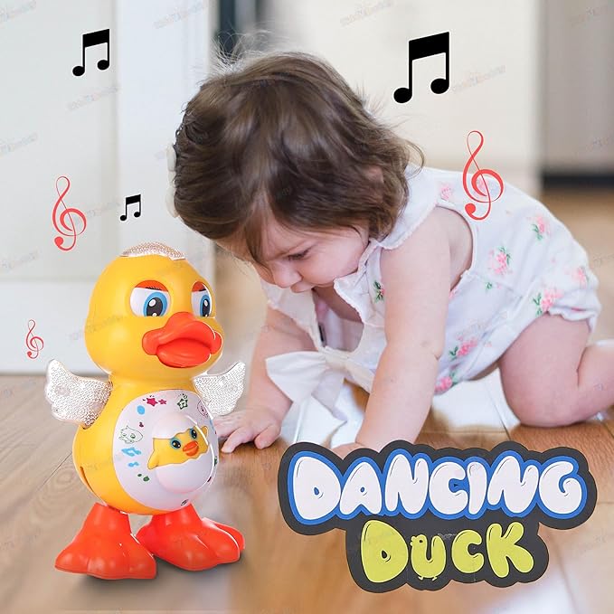 Electric Dancing Swinging Duck Toy