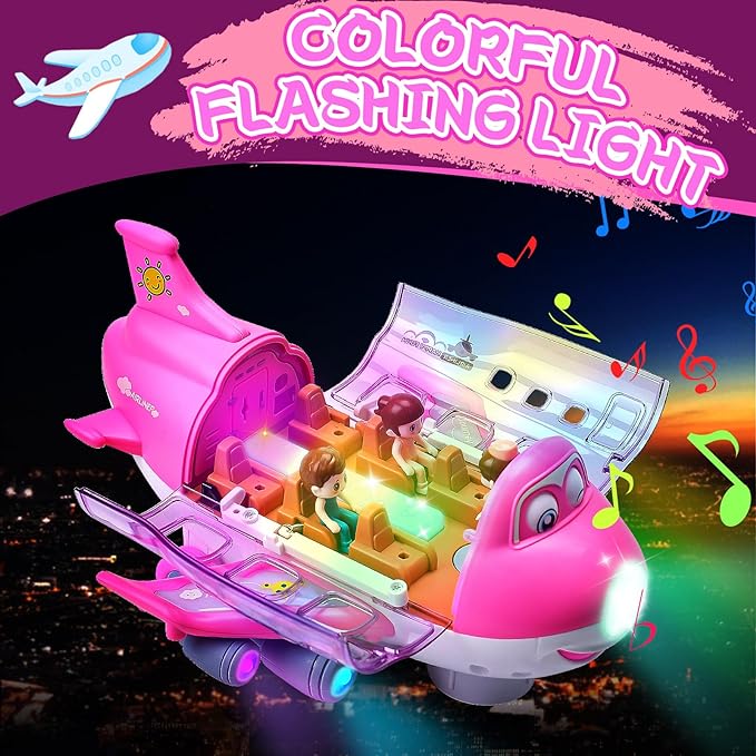 360° Rotating Electric Plane Airplane Toys For Kids