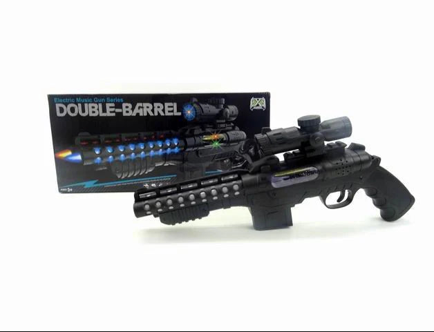 Double Barrel Laser