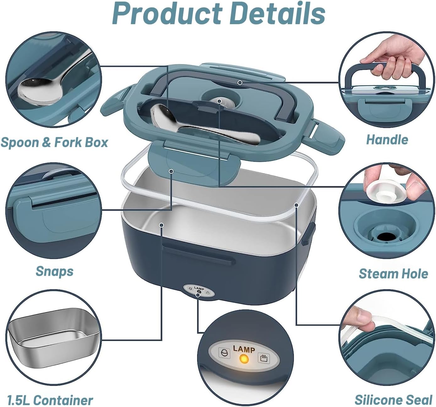 Electric Lunch Box Food Heater