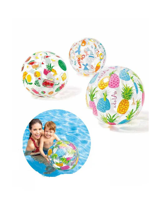 Swimming Playing Balls